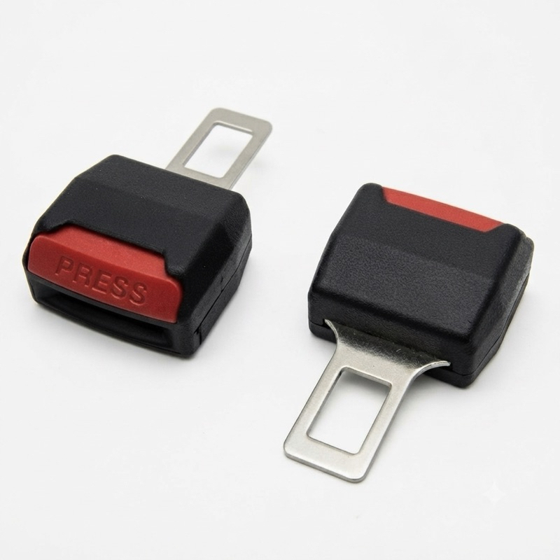Extensor Cinto De Segurança Universal Silenciador Alarme Apito Carro 2 Peças