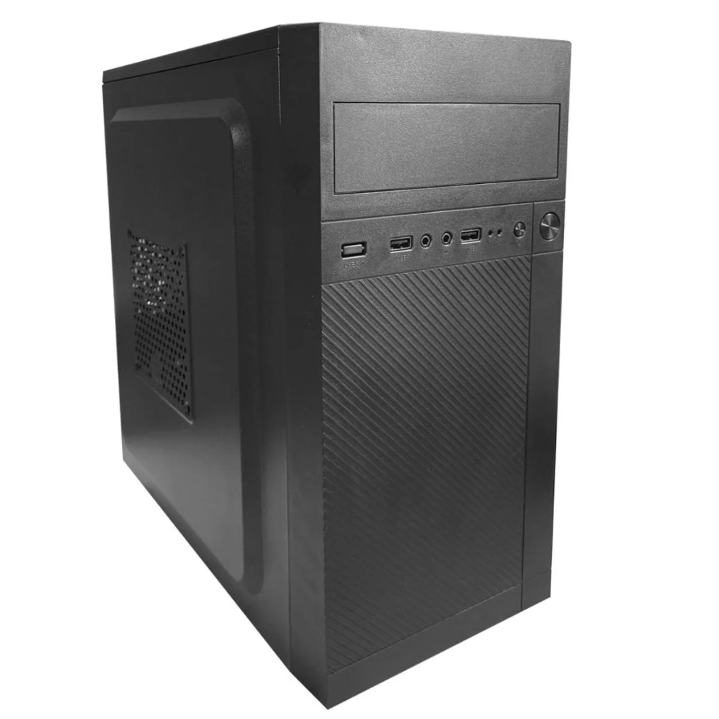 Gabinete BrazilPC BPC-310M-2 Micro-ATX | Suporte Placas de Vídeo até 300mm; 4 Slots PCI (Sem Fonte)