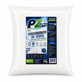 Percarbonato de Sódio PZ PRO 1kg: Alvejante Tira Manchas e Clareador de Roupas