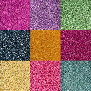 Até 5.000 peças Miçanguinha de Vidro 11/0  Pacote miçanga mini 2mm para bijuterias artesanato