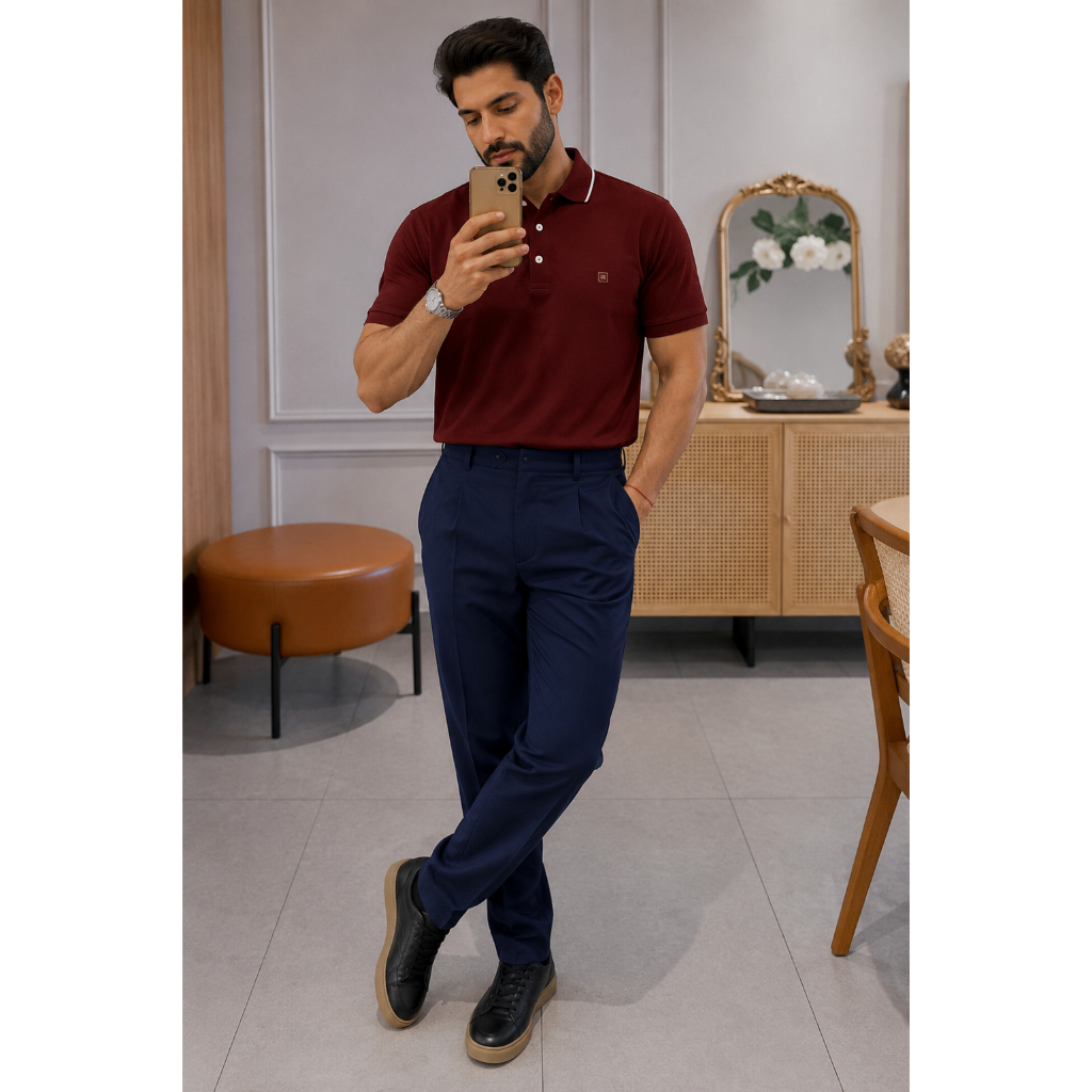 Calça Social Masculina Para Casamento Bolso Forrado Slim Do 38 Ao 50