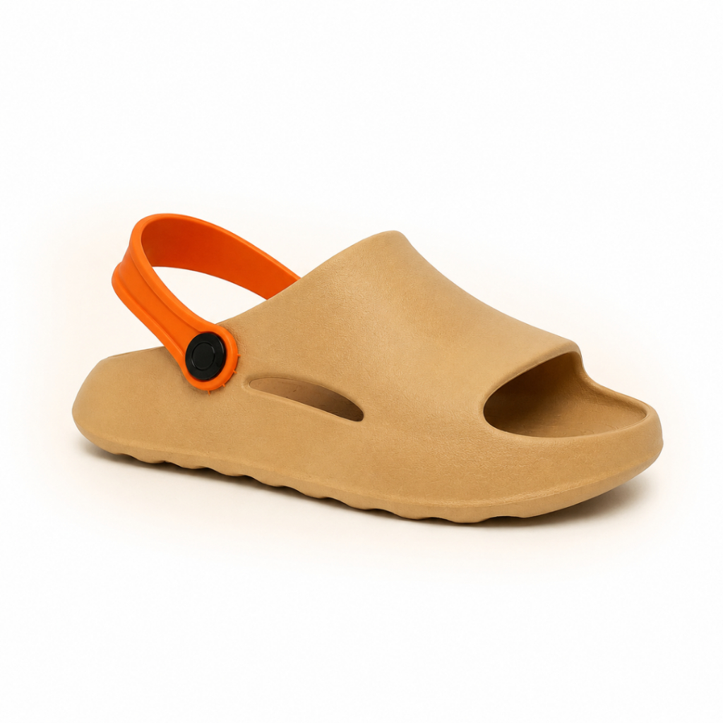 Chinelo Nuvem Passato Infantil Menino em PVC 2 em 1 Correia Solado Antiderrapante Confortável Leve