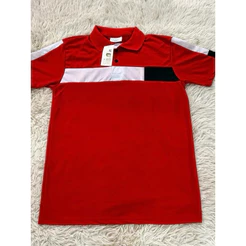 Camiseta Masculina tecido esportivo estampa lisa GF