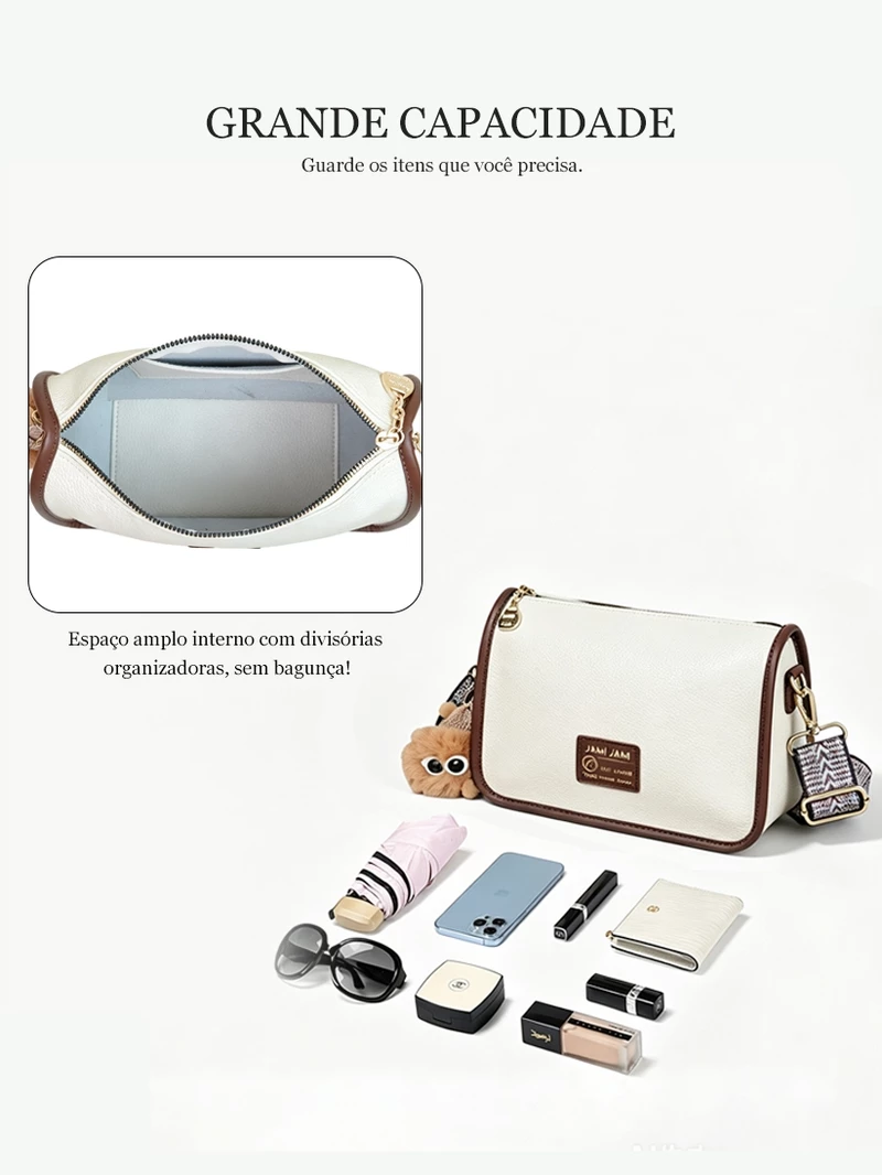 Bolsa Feminina Transversal de Ombro TOMI MITO T304 — foto 4