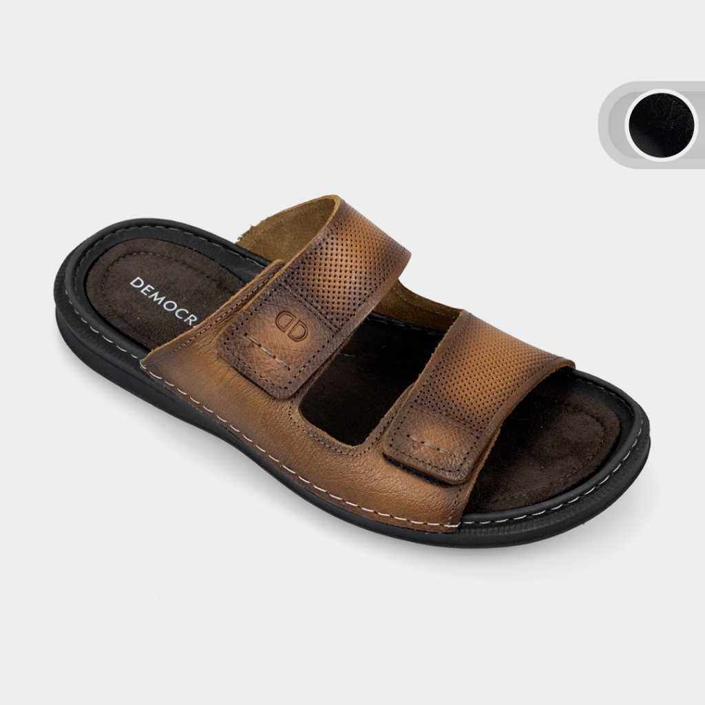 Chinelo Masculino Democrata Couro Birken Lazy 693103