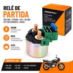 Relé Magnetron Partida Nx 200 Xr 200 R Cbx 200 Xtz 150 Original