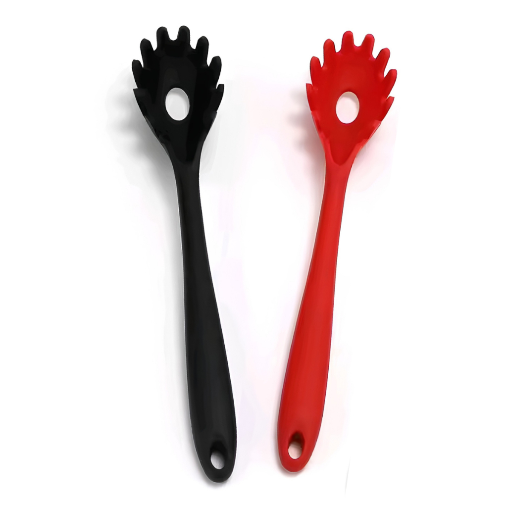 Pegador de Macarrão Silicone Colher Espaguete Massas Cozinha — imagem 2 de 2