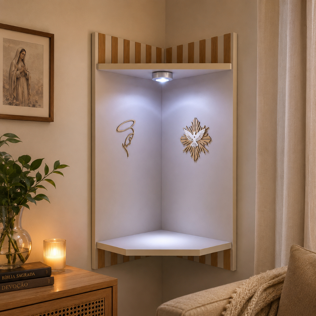 ORATÓRIO DE CANTO LUZ DIVINA + LED PRONTA ENTREGA