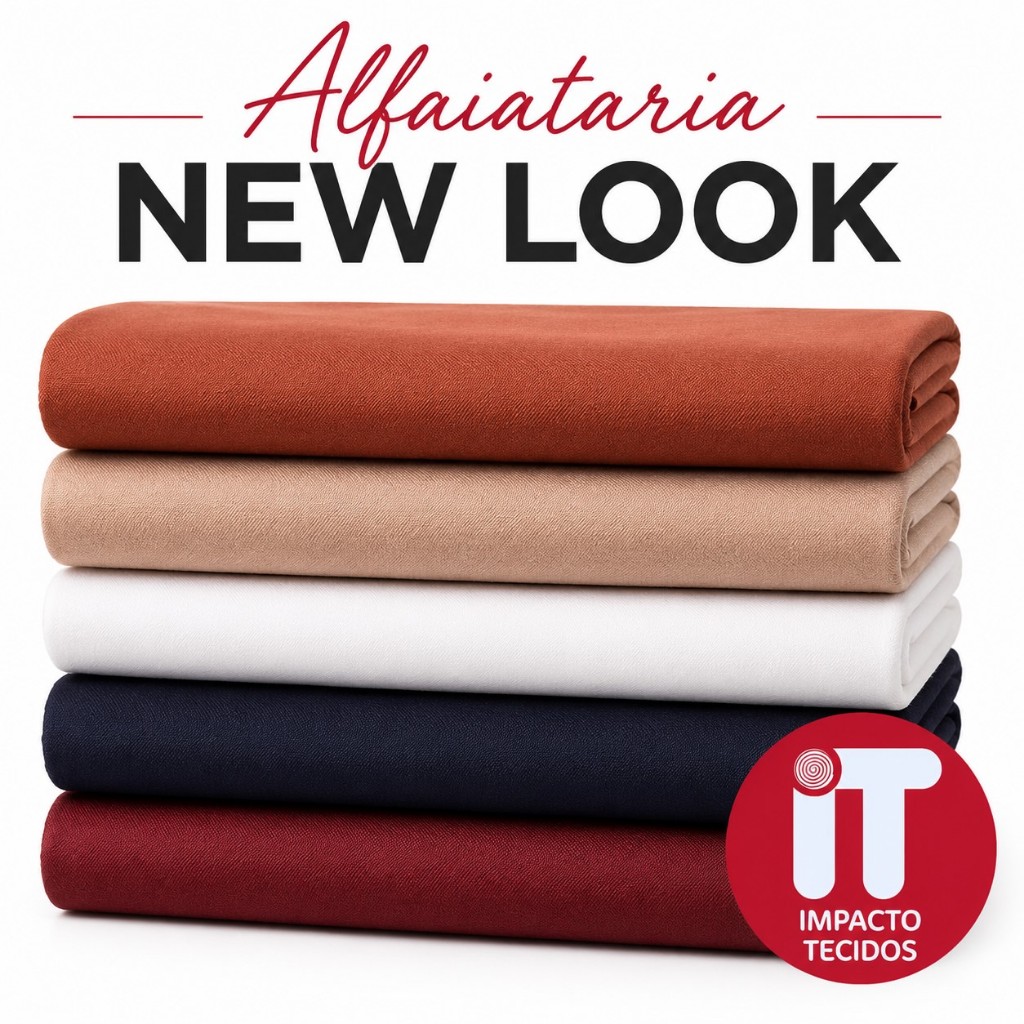 Tecido Crepe Alfaiataria New Look 1mt x 1,50 largura - Varias cores Crepe Barbie