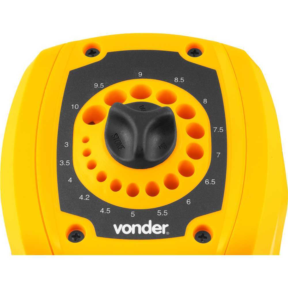 Afiador de Brocas 3 a 10mm Máquina para Brocas Vonder 95W 220V HSS com Rebolo Extra | ENVIO IMEDIATO — imagem 2 de 2