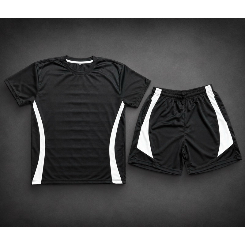Conjunto Esportivo Masculino Dry Fit Premium Vermelho | Camiseta + Shorts para Academia, Corrida, Futebol e Treino