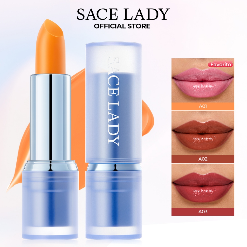 SACE LADY Batom Mágico hidratante labial de longa duração brilho
