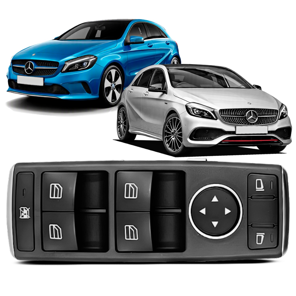 Botão Comando Mercedes Classe A 2013 A 2018 Vidro Elétrico Retrovisor A200 A250