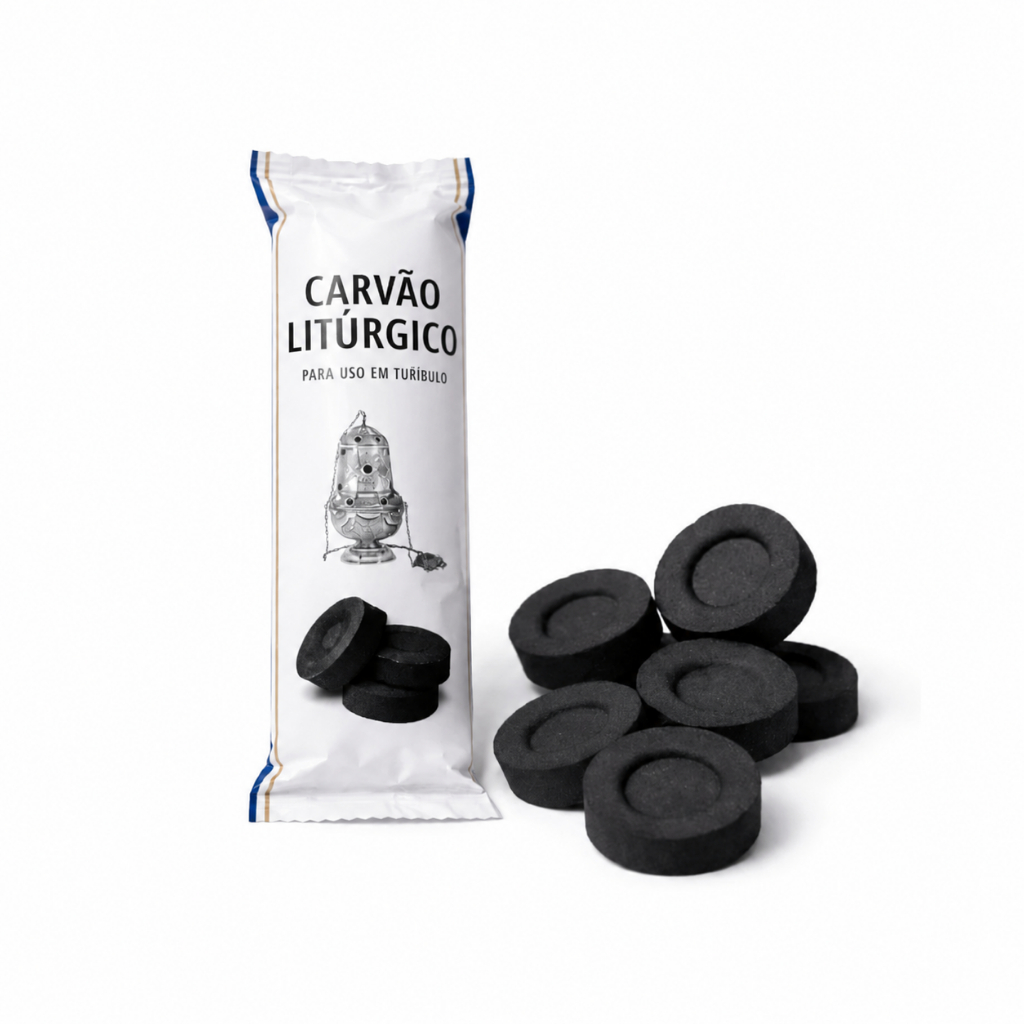 Carvão Litúrgico para Defumação | Carvão Litúrgico | Carvão em Pastilhas