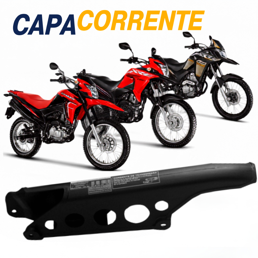 Capa Protetora Corrente Bros 160 150 125 XRE 300 190 Falcon NX400 Wester WP1750