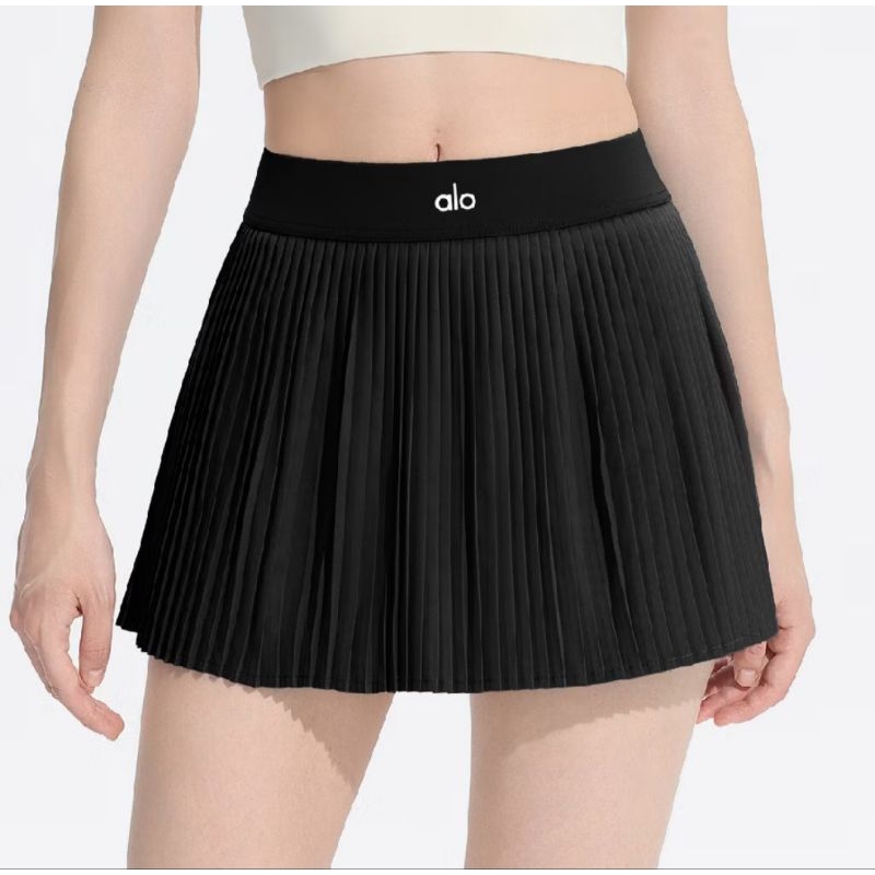 Saia shorts Plissada Academia Fitness