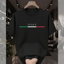 Camiseta Masculina 100% Algodão Estampada Tecido Leve e Confortável Envio Imediato