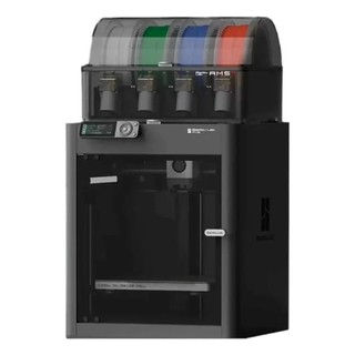 IMPRESSORA 3D BAMBU LAB FDM FECHADA P1S COMBO C/AMS PF001-U+SA001