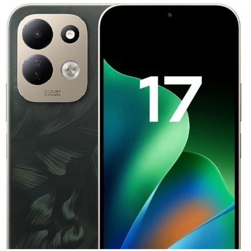 Celular Red 17 NFC 128GB Memória 4GB RAM Black Green Dual Global