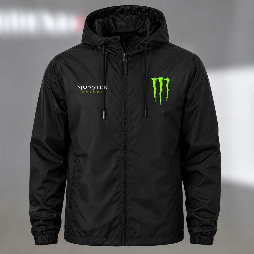 Jaqueta Corta Vento Monster Impermeável Masculino Feminino Sportivo Casual Corrida Academia Premium Bolso interno