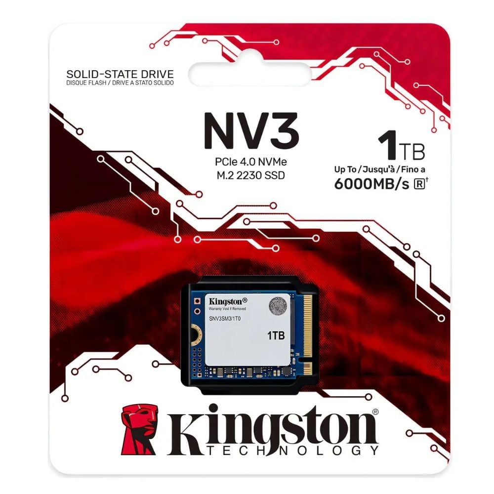 Ssd M.2 1tb Nv3 2230 Pci SNV3SM3/1T0 Kingston - 1TB NV3 2230 PCI