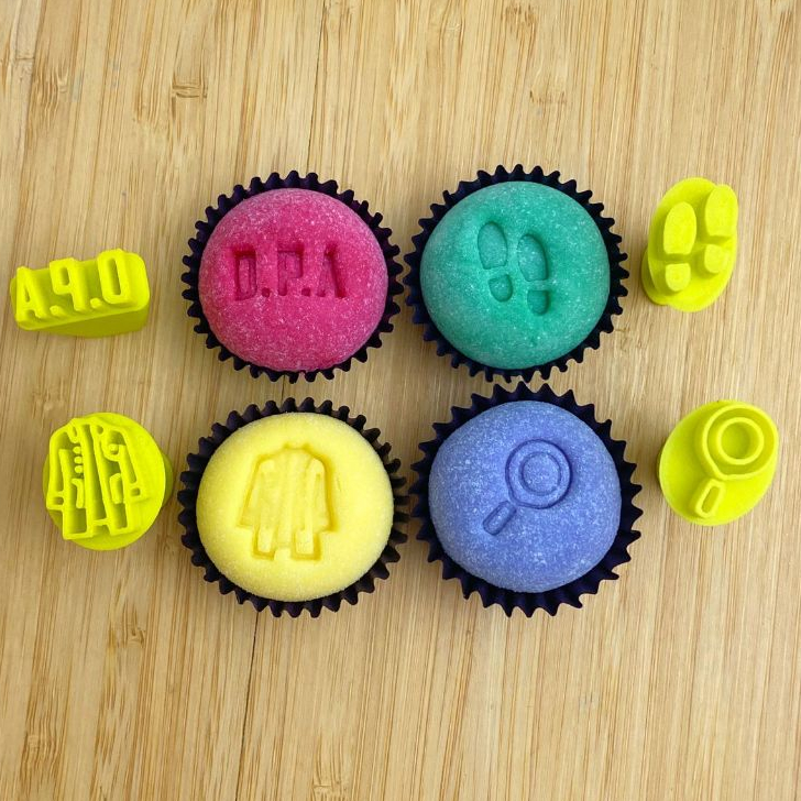 Carimbo para Brigadeiro Agentes DPA