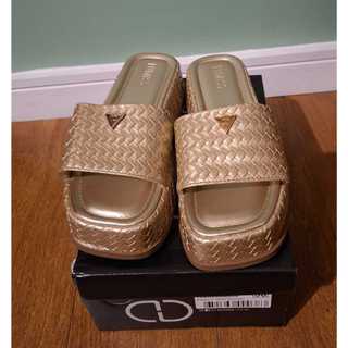 Tamanco Feminino Lumiss Sandália Flatform Chinelo Confortável Juta