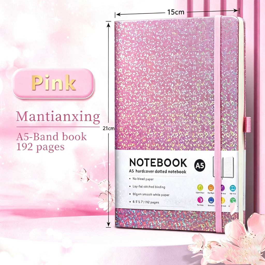 Caderno A5 Céu Estrelado /15x21cm/96 folhas Disponíveis Escritório & Escola Suprimentos Statio