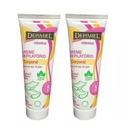 Creme Depilatório Corporal com Aloe Vera Vit E Depimiel 120g