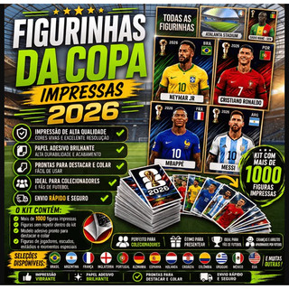 1040 Figurinhas Completar Álbum Copa Alta Resolução Atualizado