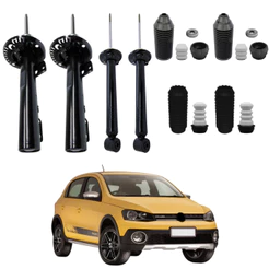 Kit 4 Amortecedor Gol Track Rallye G5 G6 2009 A 2016 Monroe + 4 Axios