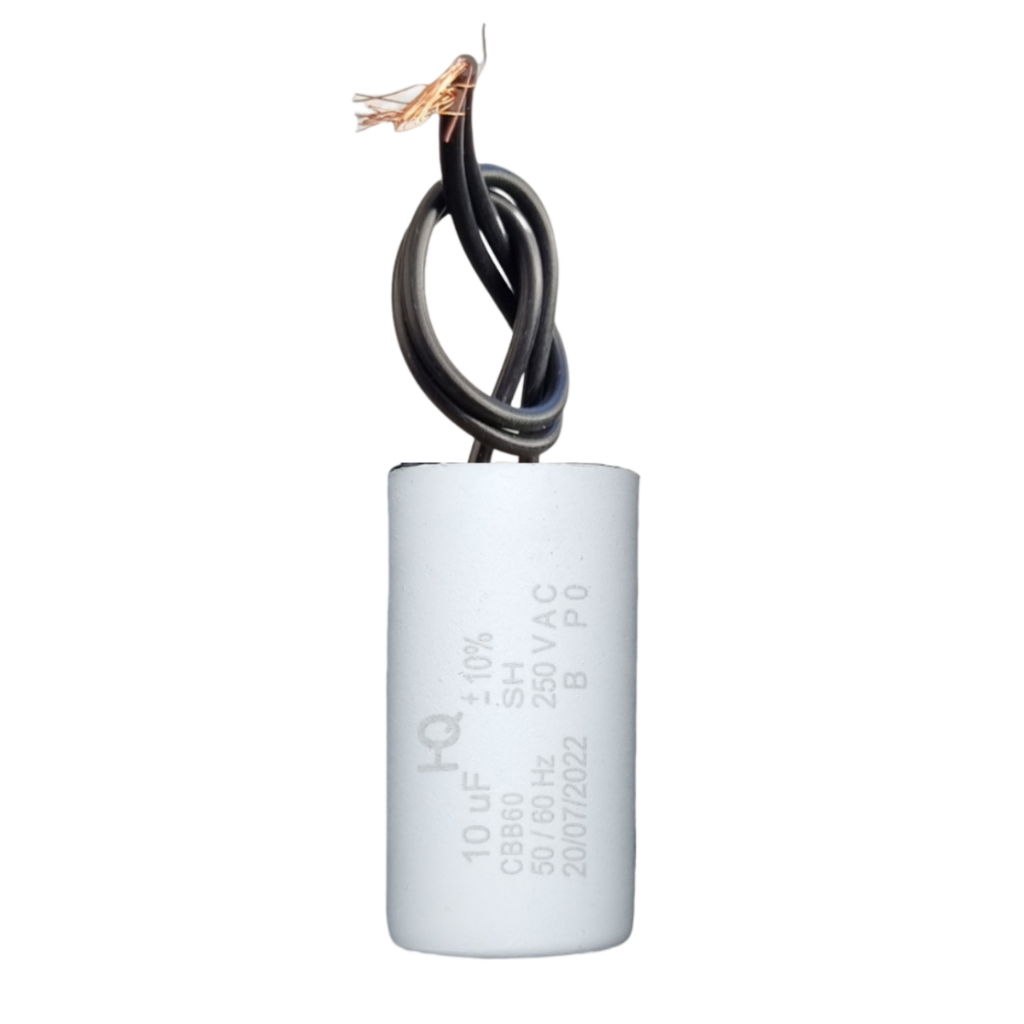 Kit 03 Capacitores 10uf 250vac 2 Fios Para Ventilador de Teto ,Motor, Portão Eletrônico — imagem 2 de 2