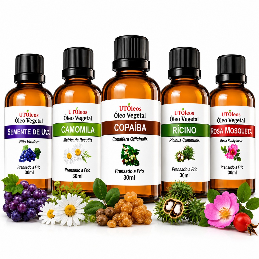 Óleos Vegetais Uso Facial Corporal Pele Cabelo Massagem Umectação Hidratação Óleo Vegetal Puro