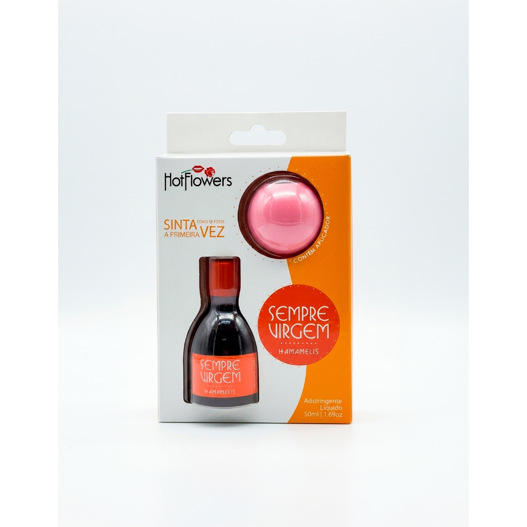 Adstringente Íntimo Aplicador + Sempre Virgem Hamamélis 50ml