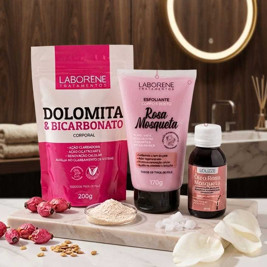 KIT CLAREADOR & CICATRIZANTE CORPORAL - Laborene