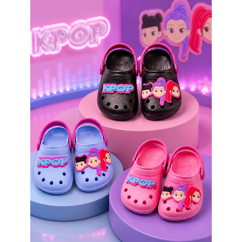 Babuche Sandalia  Guerreiras K-pop Infantil Confortável Meninas