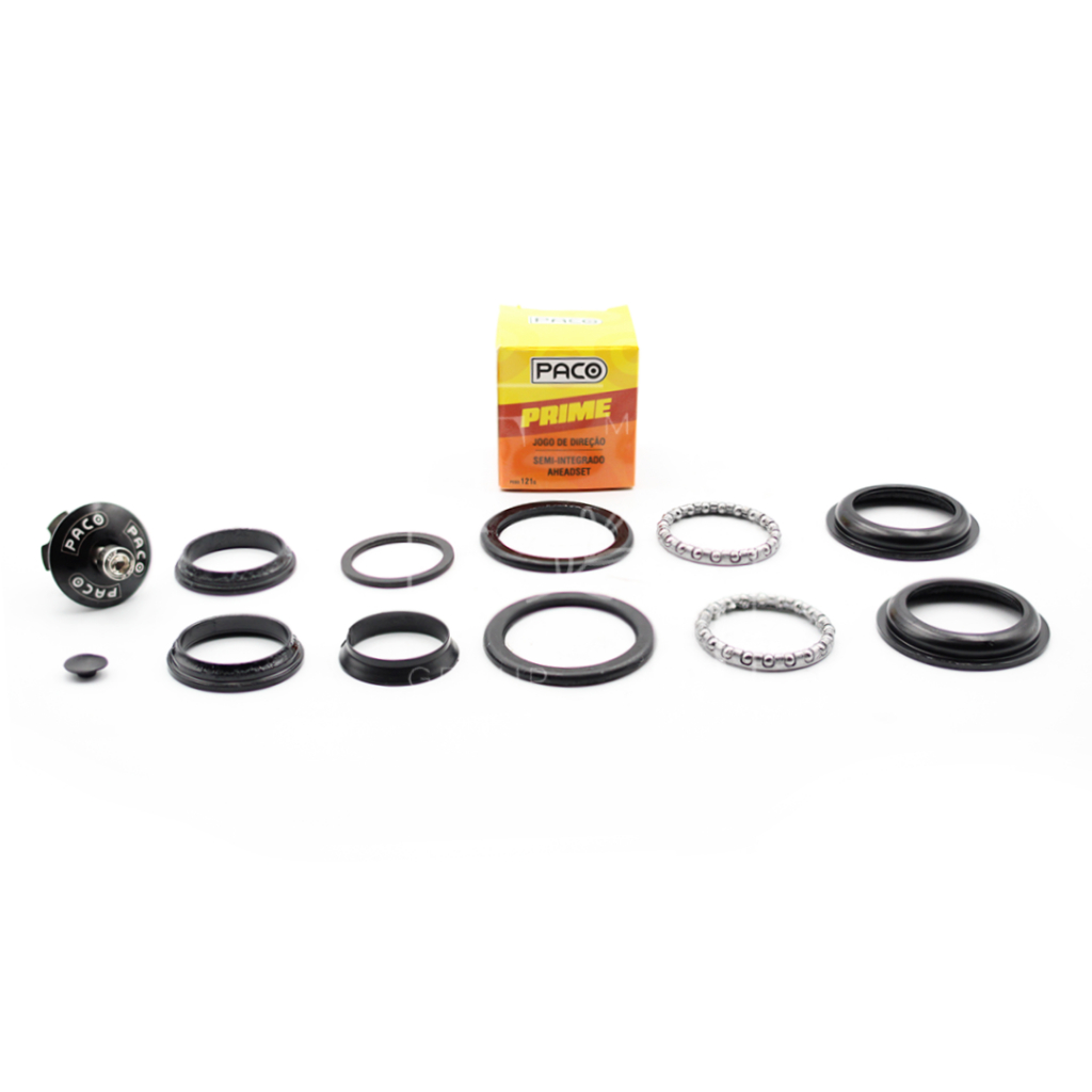 Jogo de Direção Mega Over Semi Integrada Headset 1.1/8*44*30 Paco para Bike Grau Mtb aro 26 29