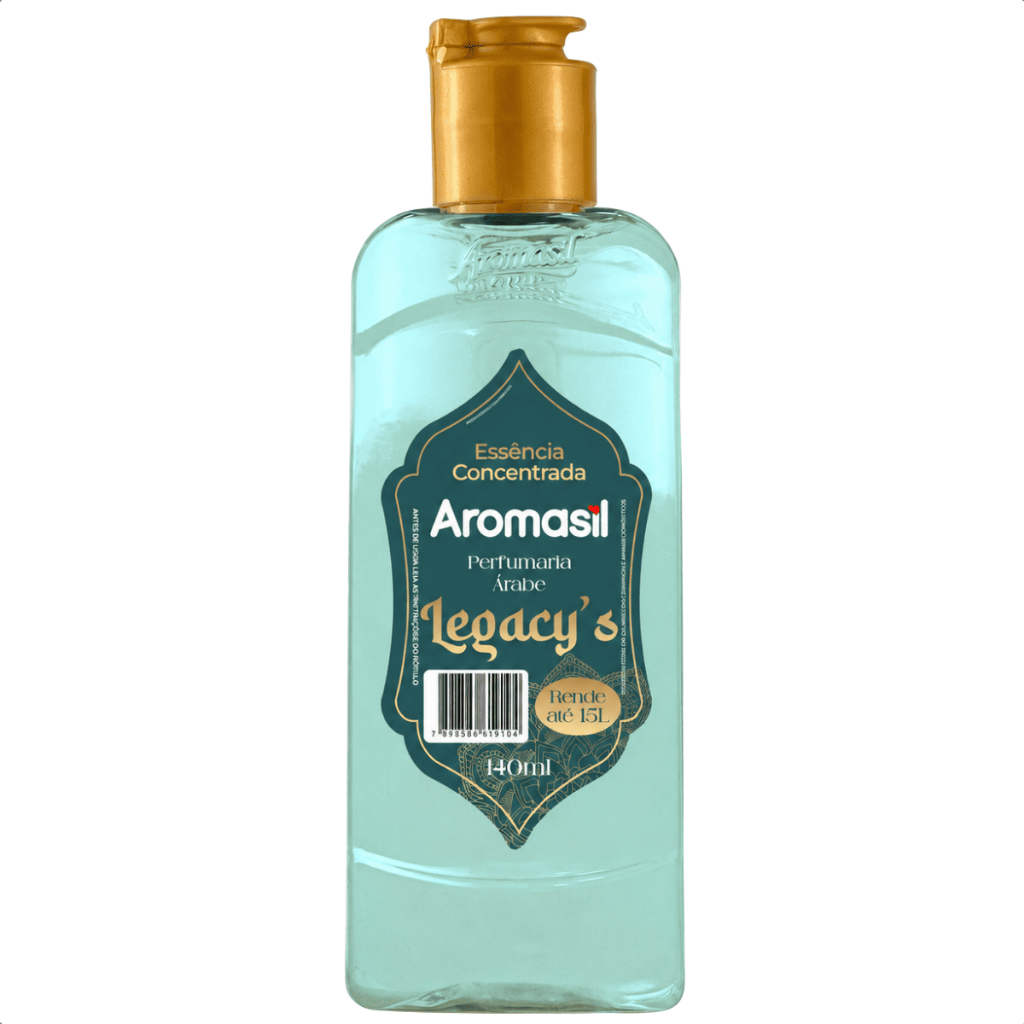 Essência Concentrada Legacy's Aromasil 140ml Perfumaria Árabe para Aromatizador de Casa