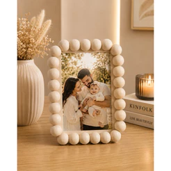 Porta Retrato Bubble Decorativo Moderno Moldura de Bolinhas