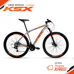 BICICLETA BIKE ARO 29 MTB ALUMÍNIO KSX SD7 21V MARCHAS INDEX CABEAMENTO INTERNO UCL UNISSEX