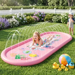 Splash Sprinkler Pad Piscina Chafariz Infantil 100 *250cm