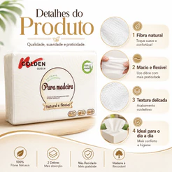Pacotes Papel Toalha Interfolhado 2 Dobras 468 Folhas Cada Fibra Natural Macio e Absorvente