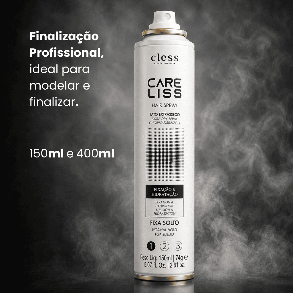 Care Liss Hair Spray Normal Fixa Solto 400ml · foto 2