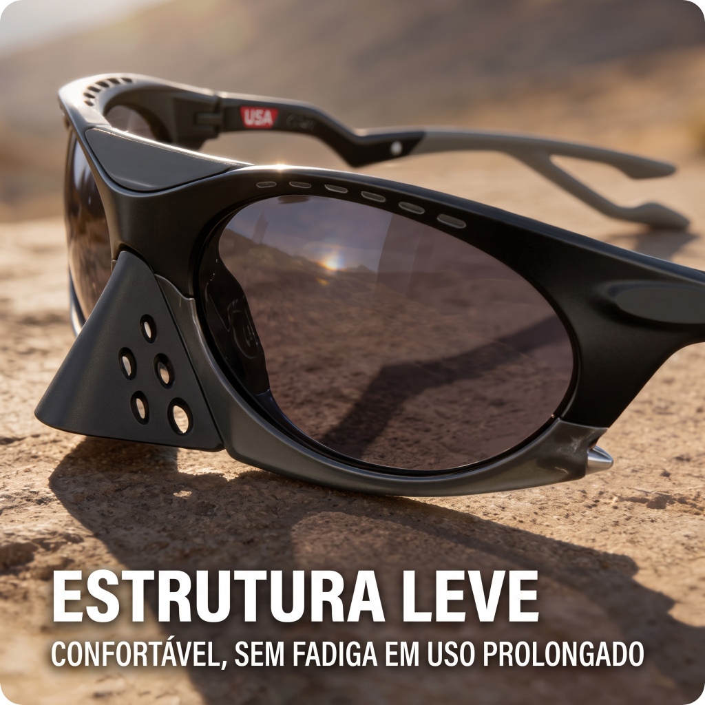 Óculos de Sol Conceito Bico de Pato UV400 Unissex com Narigueira RemovívelÓculos de Sol Conceito Bico de Pato UV400 Unis