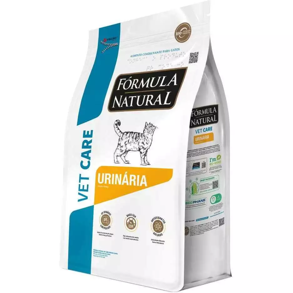 Ração Fórmula Natural Vet Care Urinária para Gatos Adultos 7 KG
