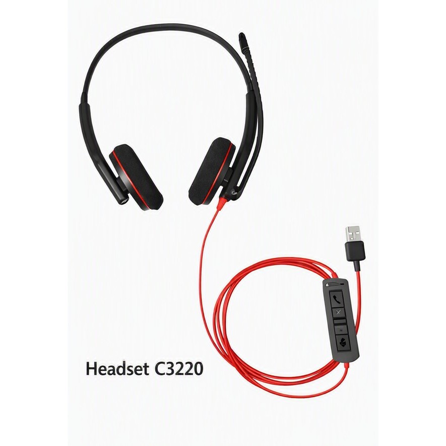 Headset Blackwire C3220 Usb - Plantronics — imagem 2 de 2