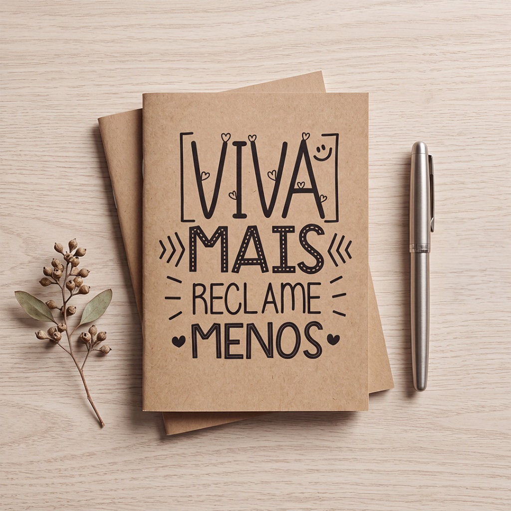 10un a 50un Mini Caderno de Anotações Kraft 10x14cm | Personalizável | Brindes Corporativos