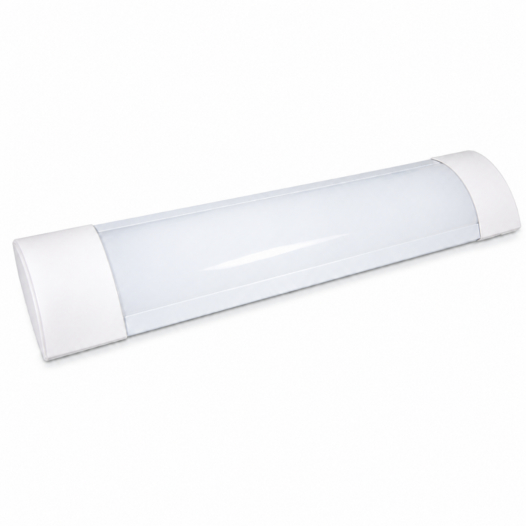 Luminária Linear LED Athlanta 30cm 10W Luz Branca 6500K 85-265V IP20 com Kit de Fixação