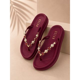 Papete Feminina Sandalia Chinelo Elegante Tendencia Luxo Confortável