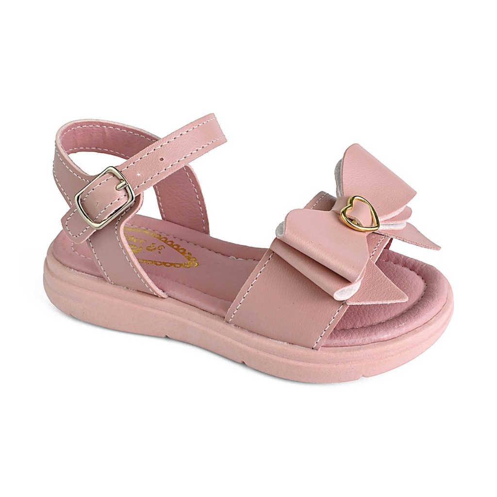 Sandália Infantil Menina Feminino Laço Casual Leve Confortavel